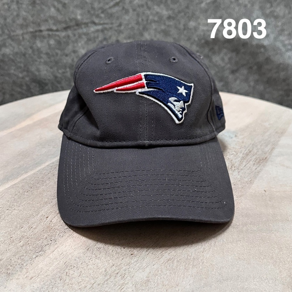 New Era 9TWENTY New England Patriots Women Hat Gray Adjustable NFL Baseball Cap
